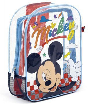 Детска Плажна Раница Прозрачна Mickey 32*25*23 65219 photo