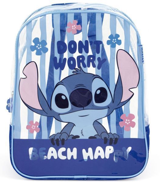 Детска Плажна Раница Прозрачна Stitch 32*25*23 65220 photo