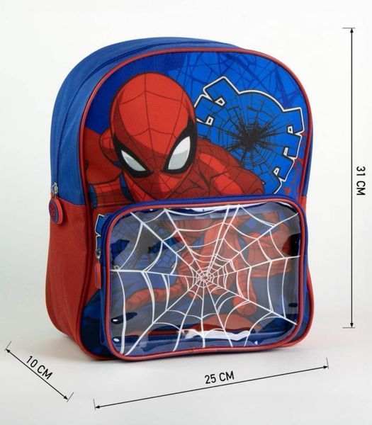 Детска Раница с Преден Джоб 31 См Spider-man 66224 photo