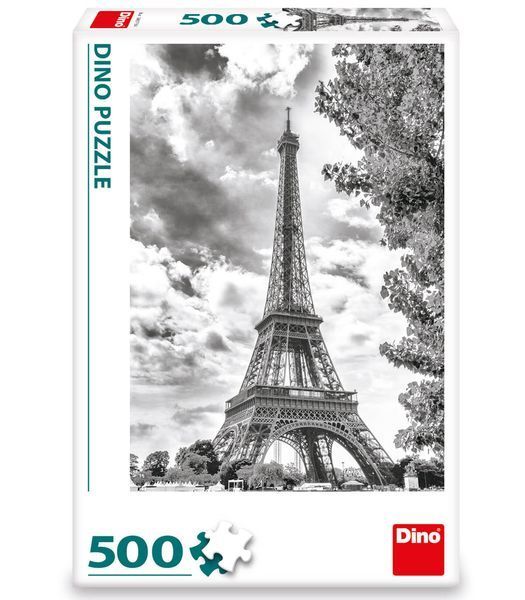 Пъзел Айфелова Кула Черно-бял 500 Части 63430 photo