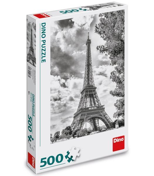 Пъзел Айфелова Кула Черно-бял 500 Части 63430 photo