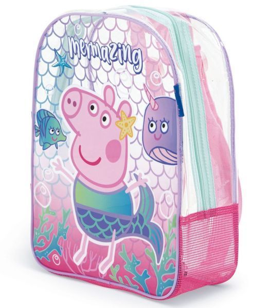 Детска Плажна Раница Прозрачна Peppa Pig 32*25*23 65214 photo