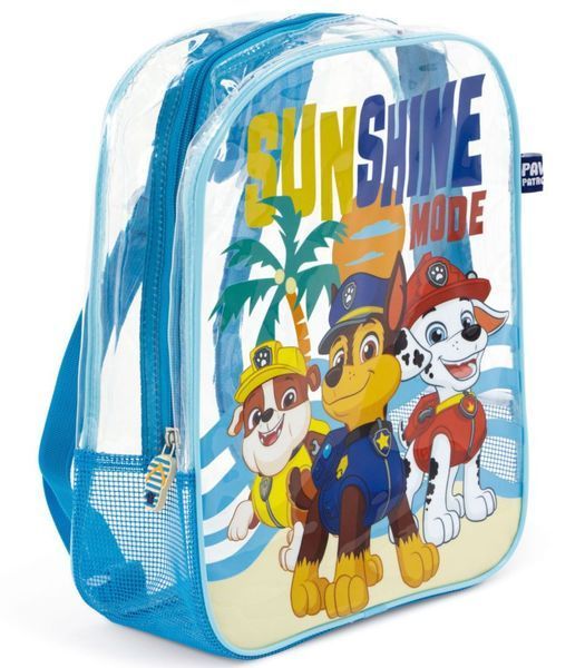 Детска Плажна Раница Прозрачна Paw Patrol 32*25*23 65215 photo