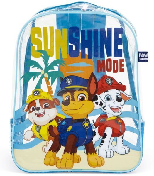 Детска Плажна Раница Прозрачна Paw Patrol 32*25*23 65215 photo