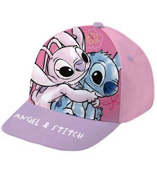 Бебешка Шапка с Козирка Stitch & Angel Розов/лилав 44/46 65025-5322 photo