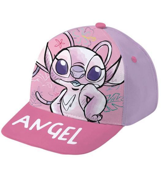 Бебешка Шапка с Козирка Stitch & Angel Розов/лилав 44/46 65025-5322 photo