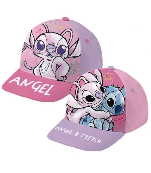 Бебешка Шапка с Козирка Stitch & Angel Розов/лилав 44/46 65025-5322 photo