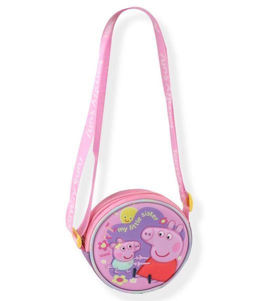 Кръгла Детска Чанта за Рамо Peppa Pig 66318 photo