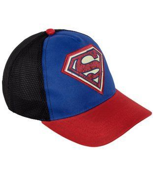 Детска Шапка с Козирка, Мрежа и Бродерия Superman 51/54 65071 photo