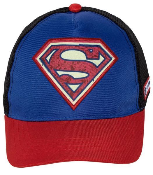 Детска Шапка с Козирка, Мрежа и Бродерия Superman 51/54 65071 photo