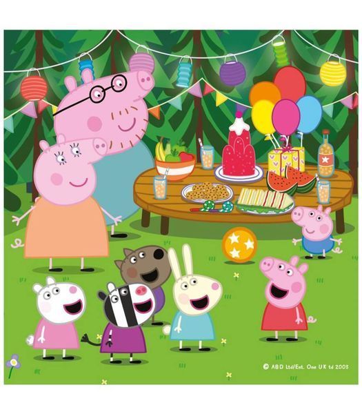 Детски Пъзел Peppa Pig: Ваканция 3X55 Части 63452 photo