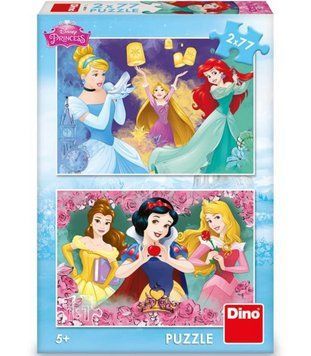 Детски Пъзел Disney Princess 2X77 Части 63457 photo
