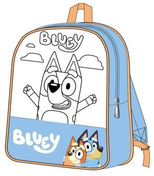 Детска Раница за Оцветяване Направи Си Сам Bluey 38 См 66255 photo