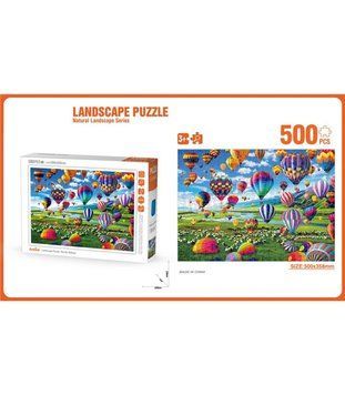 Детски Пъзел 500 Части Пейзаж с Балони 16323 photo